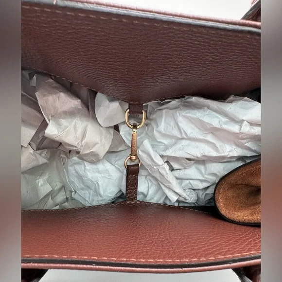 Anna Paola Riva Italian Leather Satchel - Picture 8 of 10